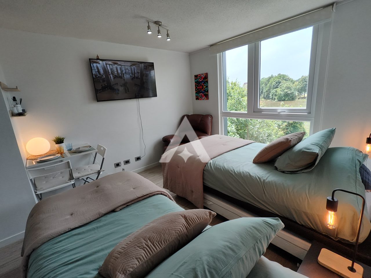 Hermoso Departamento Estudio con vista humedal