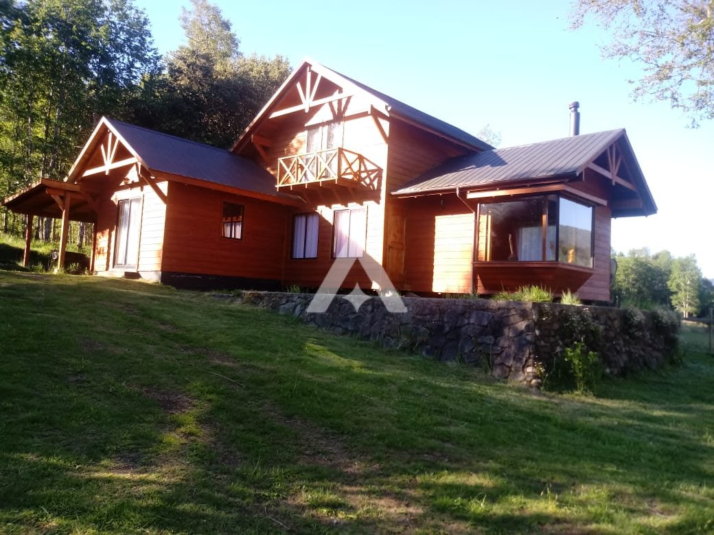 Cabaña Tipo Chalet Hermosa Granja a Orilla de Río