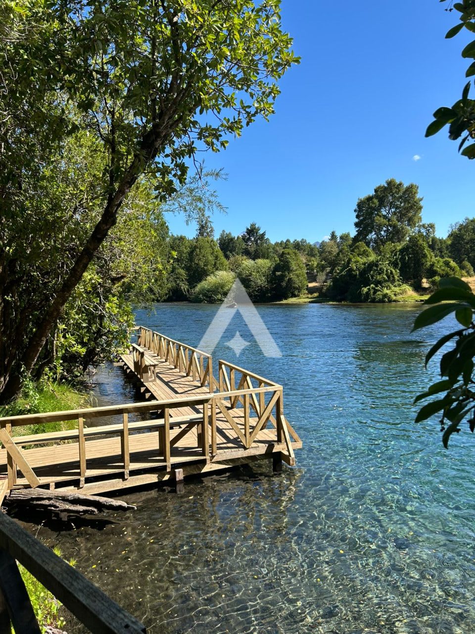 Cabaña Tipo Chalet Hermosa Granja a Orilla de Río