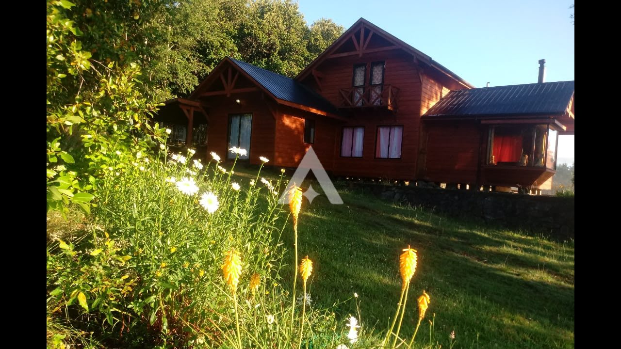 Cabaña Tipo Chalet Hermosa Granja a Orilla de Río