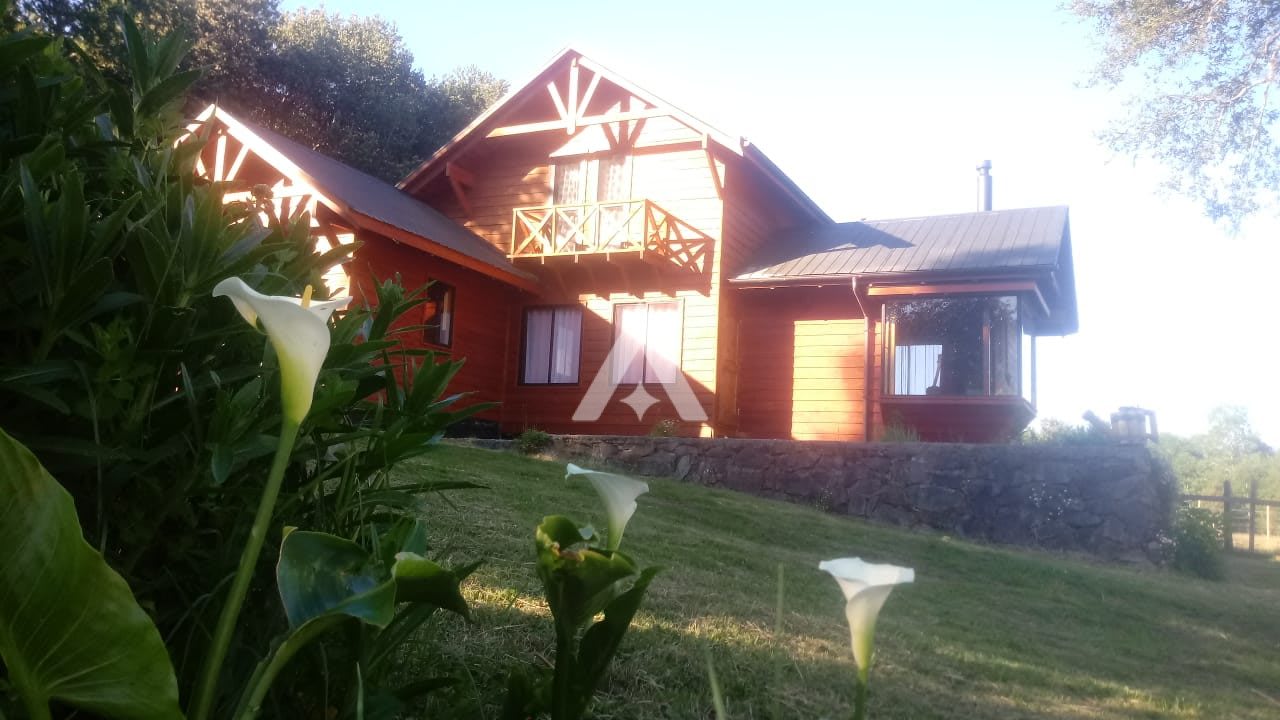 Cabaña Tipo Chalet Hermosa Granja a Orilla de Río